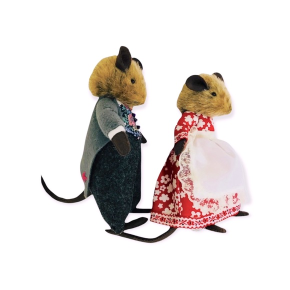 Other - NEW Mice Toys in Fancy Clothing NWOT